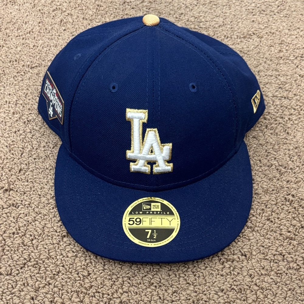 New Era Navy LA 59FIFTY Cap
